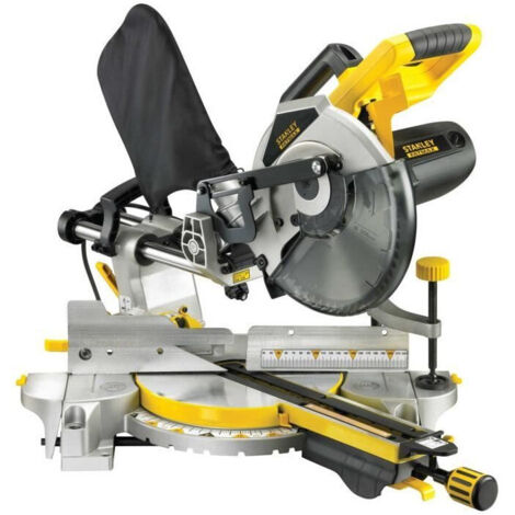 Stanley – Scie à onglet radiale 255 mm FME720QS – Puissance 2000W – Vitesse 4800 tr/min – Capacité de coupe 305 mm à 90°