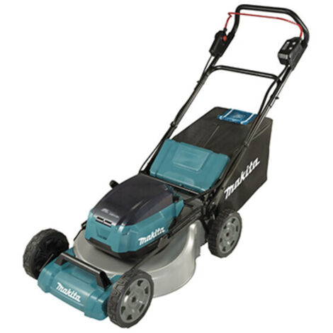 Makita – Tondeuse à gazon sans fil 18V – Largeur de coupe 53 cm – Moteur sans balais – Technologie XPT – Pour surfaces jusqu'à 2300 m2 – DLM534Z