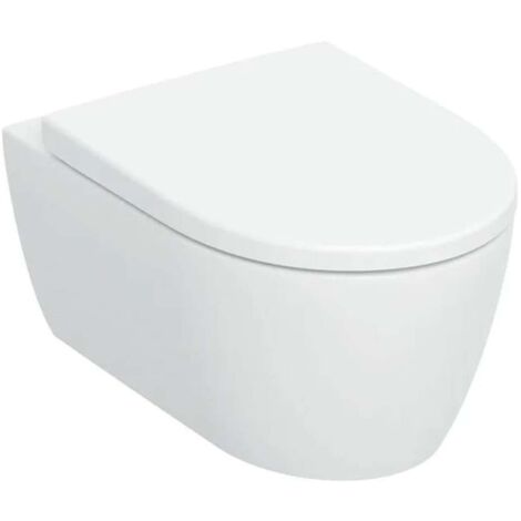 Geberit iCon - WC suspendu avec abattant SoftClose, TurboFlush, Rimfree, blanc 503.046.00.1