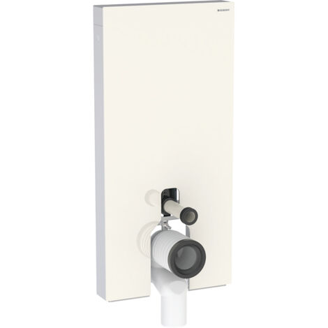 Geberit Monolith - Module sanitaire pour WC à poser, 101 cm, arrivée d’eau latérale, gris sable 131.003.JL.5
