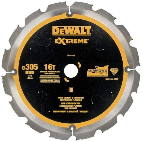 DeWALT - Lame de scie 304x30 mm, 16 dents DT1475 (1/5)