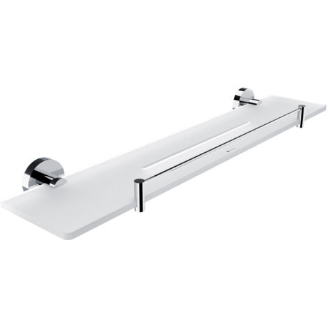 Nimco Unix étagère de salle de bain avec cadre, chromé, 60 cm UN X460-X-26 (1/2)