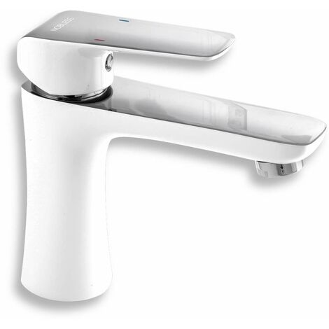 Novaservis Nobless Tina - Mitigeur de lavabo, blanc/chrome 38001/1,1 (1/2)