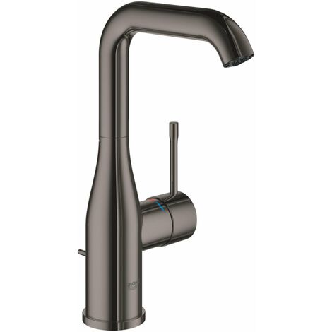Grohe – Mitigeur monocommande lavabo taille L – Acier inoxydable – Bec en L mobile – Hauteur 244 mm – Débit 5,7 l/min – Montage monotrou - 32628A01
