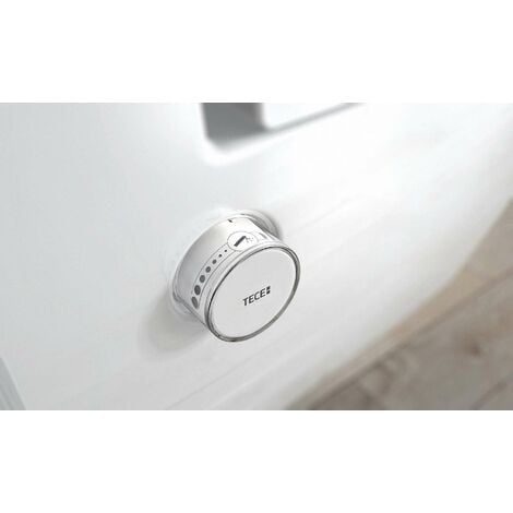 Geberit Duofix - Bâti-support pour WC suspendu avec plaque de déclenchement  Sigma30, chrome poli/chrome mat + Tece One - toilette japonaise et  abattant, Rimless, SoftClose 111.300.00.5 NT6