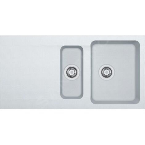 Franke Orion - Évier en tectonite OID 651, 1000x510 mm, blanc 114.0288.591