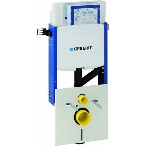 Geberit Kombifix - Bâti-support pour WC suspendu, 108 cm, réservoir encastré Sigma 12 cm, pour extraction des odeurs 110.367.00.5