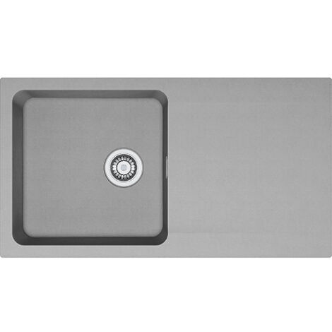 Franke Orion - Évier en tectonite OID 611, 940x510 mm, gris 114.0442.824
