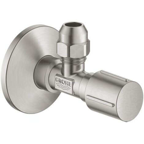 Grohe Universal - Robinet d'équerre, supersteel 22037DC0