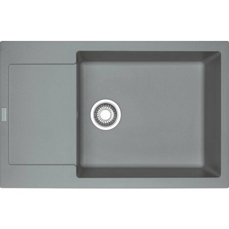 Franke Maris - Évier en fragranit MRG 611-78 BB, 78x50 cm, pierre grise 114.0363.221