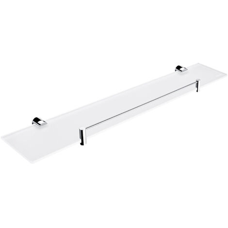 Nimco Bormo étagère de salle de bain verre mat, 60 cm BR 11091BX-60-26