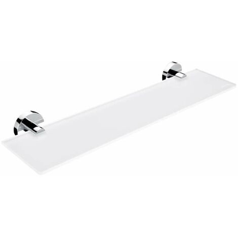 Nimco Unix - Étagère, longueur 50 cm, verre mate/chrome UN 13091B-50-26 (1/2)