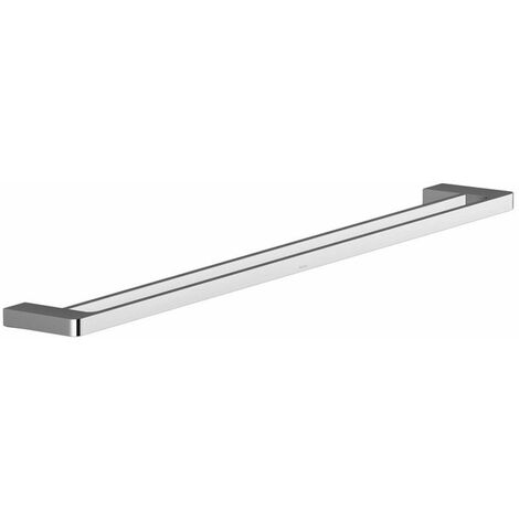 Ravak 10° - Porte-serviettes double, 63 cm, chrome X07P326