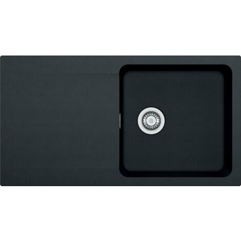 Franke – Évier de cuisine à encastrer 1 bac Tectonite Carbone – Dimensions 940x510mm – Résistant aux températures jusqu'à 300°C