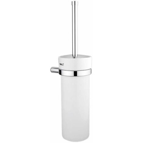 Nimco Bormo - Balayette de toilette avec support, blanc/ chrome BR 11094K-26 (1/2)