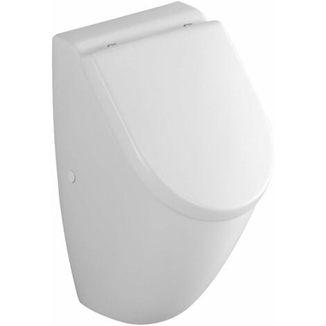 Villeroy & Boch – Abattant d’urinoir SoftClosing en duroplast – Couleur blanc alpin – Charnières chromées – 1,5 kg (1/10)