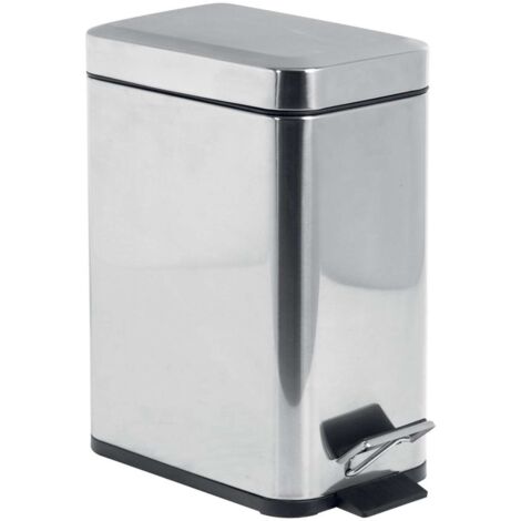 Aqualine Simple Line - Poubelle, 5l, inox GAQ005 (1/2)