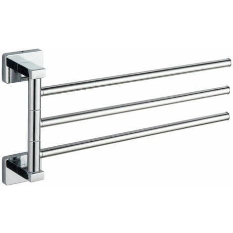 Aqualine Apollo - Porte-serviette, longueur 33 cm, chrome 1416-16 (1/2)