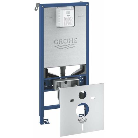 Grohe – Bâti-support WC suspendu avec réservoir 6-9L – Isolation acoustique – Compatible douchette – Installation simplifiée sur cloisons légères