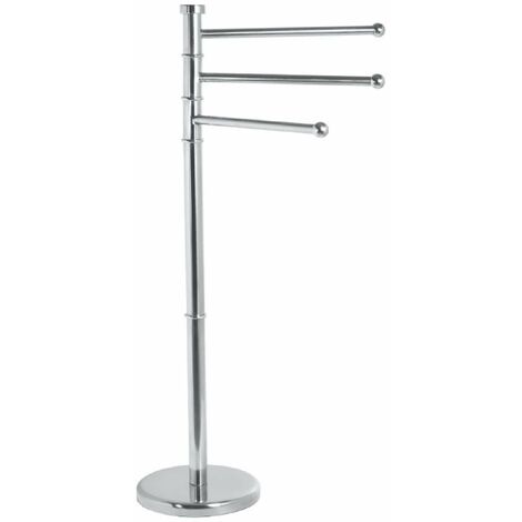 Aqualine Samba - Porte-serviettes sur pied, inox SB161 (1/2)