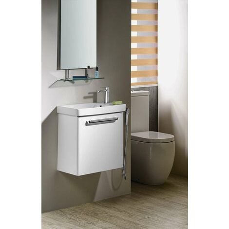 Sapho Lavabos - Lavabo Luxa 55x30 cm, avec un trou pour robinet, blanc 11054