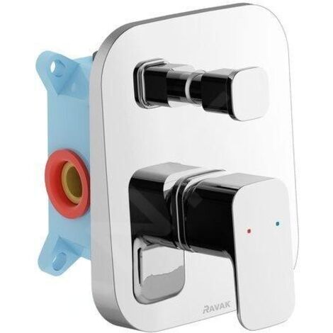 Ravak 10° Free - Mitigeur de baignoire TD F 061.00 encastré, avec corps, chrome X070134 (1/3)