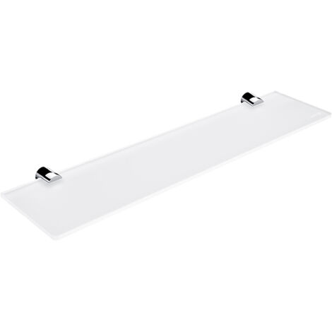 Nimco Bormo étagère de salle de bain verre mat 50 cm BR 11091B-50-26 (1/3)