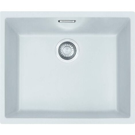 Franke Sirius - Évier en tectonite SID 110-50, 53x44 cm, blanc 125.0363.788
