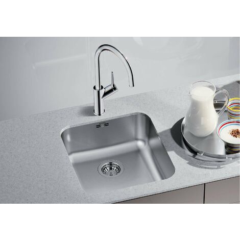 Blanco Supra 450 - Évier, 48x43 cm, inox brossé 518203