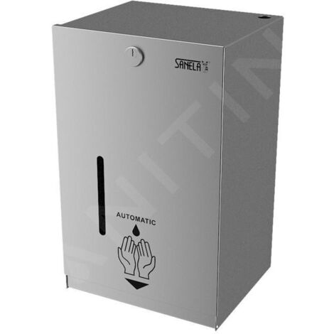 Sanela - Distributeur de désinfectant sans contact, inox SLZN 59E (1/2)