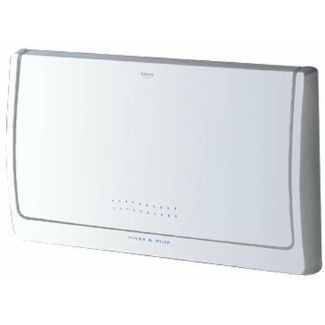 Plaque de commande WC 330x190mm – Finition blanc alpin – GROHE StarLight – SKU 37053SH0
