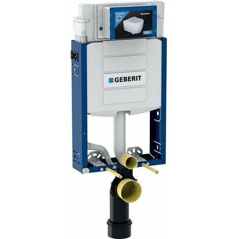 Geberit Kombifix - Bâti-support Basic pour WC suspendu, 108 cm, réservoir  encastré Delta 12 cm 110.100.00.1