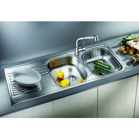 Blanco Tipo 8 - Évier, 121x50 cm, inox 511925