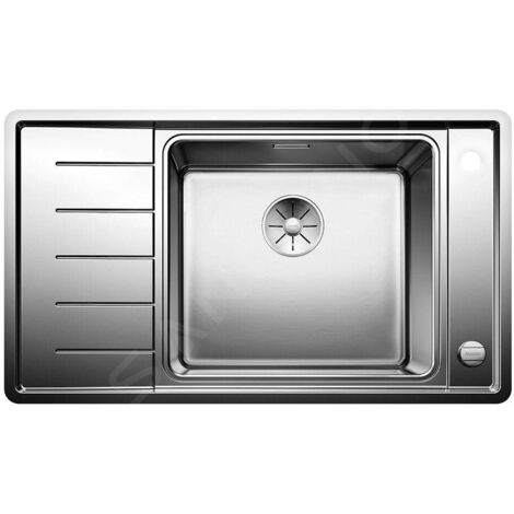 Blanco Andano - Évier 86x50 cm avec accessoires, InFino, inox 523001 (1/5)