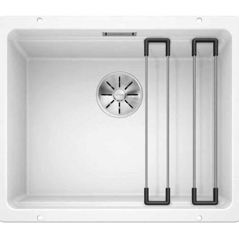 Blanco Etagon 500 - Évier en Silgranit, 53x46 cm, avec rails, blanc 522231 (1/4)