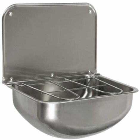 Sanela - Vidoir suspendu 43x32 cm, inox SLVN 05 (1/2)
