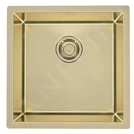 Alveus Quadrix Monarch - Évier 450x450 mm, gold 1103319 (1/2)