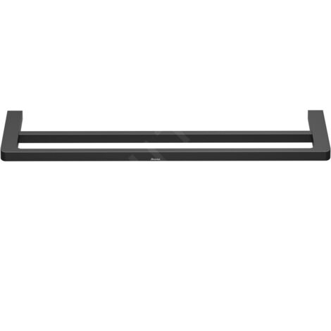 Ravak 10° - Porte-serviettes double, 630 mm, noir X07P562 (1/4)