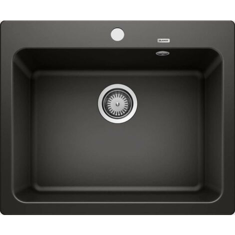 Blanco Naya 6 - Évier en silgranit, 62x51 cm, noir 525941 (1/5)