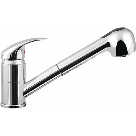 Aqualine Kasiopea - Mitigeur d’évier avec douchette extractible, chrome 1107-70 (1/5)
