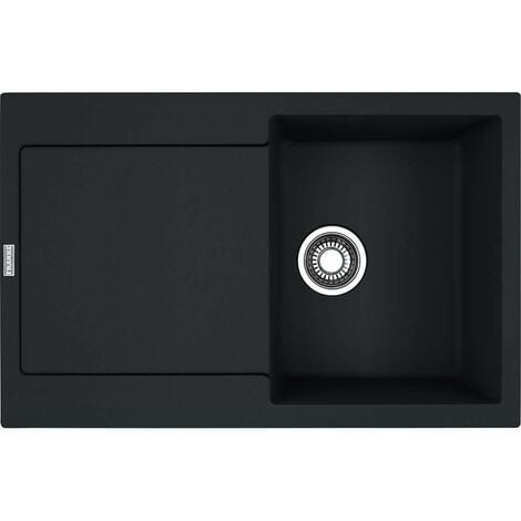 Franke Maris - Évier en Fragranite MRG 611, 78x50 cm, noir mat 114.0637.576