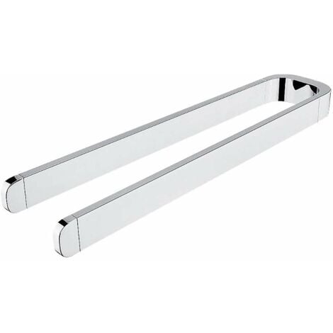 Nimco Nikau - Porte-serviettes, longueur 38 cm, chrome NK 30098-26
