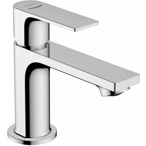 Hansgrohe – Robinet de lavabo mitigeur chrome – Hauteur 173 mm – Longueur bec 121 mm – Débit EcoSmart 5 l/min – 72506000