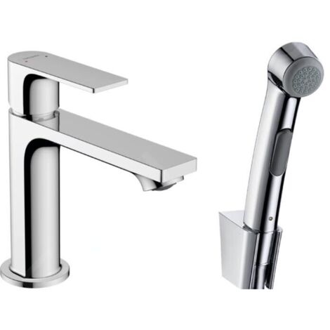 Hansgrohe Rebris E - Mitigeur de lavabo avec douchette de bidet, chrome 72216000 (1/5)