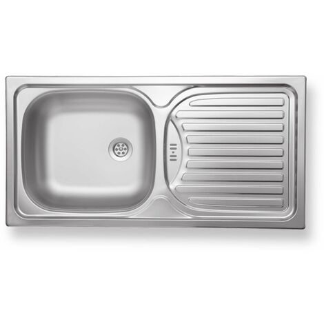 Novaservis Éviers - Évier 435x860 mm, inox DR43/86