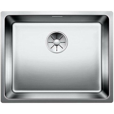 Blanco Andano 500 - Évier, 54x44 cm, bordure plate, inox 522965