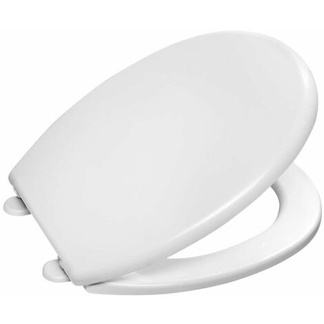 Aqualine Abattants WC - Abattant de toilette polypropylène, blanc ST278 (1/5)