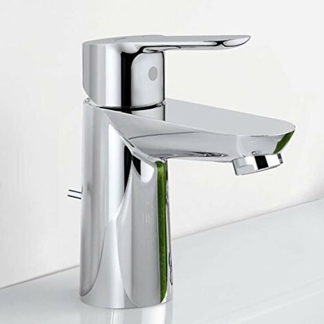 Grohe BauEdge - Mitigeur de lavabo avec vidage, dimension S, chrome 23328000