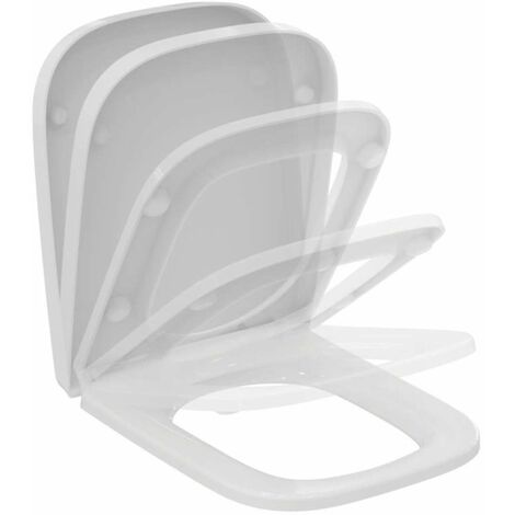 Ideal Standard i.life B Siège WC, Wrapover, blanc, Softclosing,