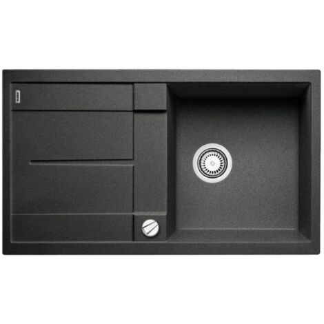Blanco Metra 5 - Évier en Silgranit, 860x500 mm, avec commande du vidage, anthracite 513044 (1/5)